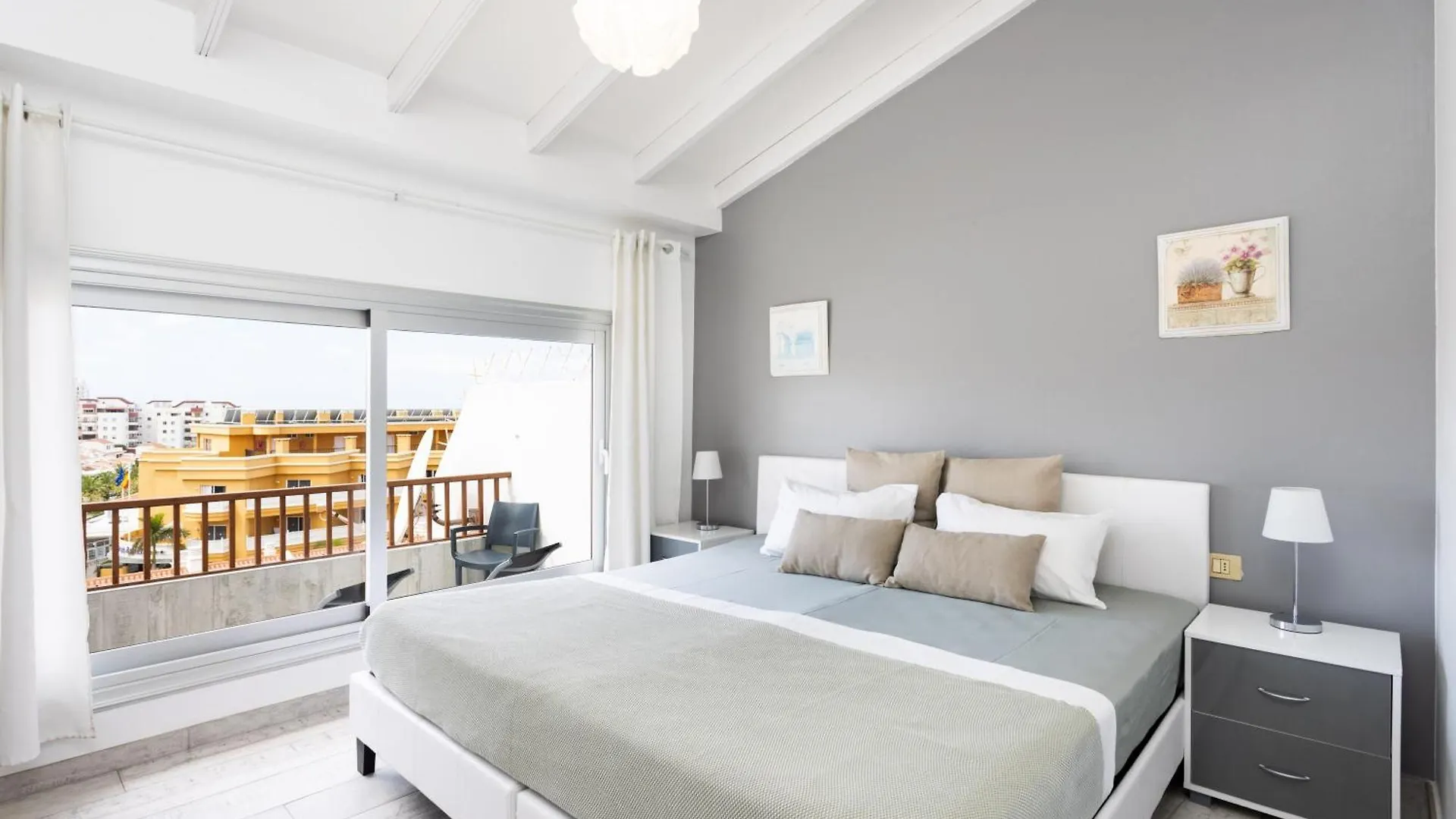 Bright & Elegant Duplex With Terrace And Pool, Just Steps From Puerto Colon Apartment Costa Adeje  Spain