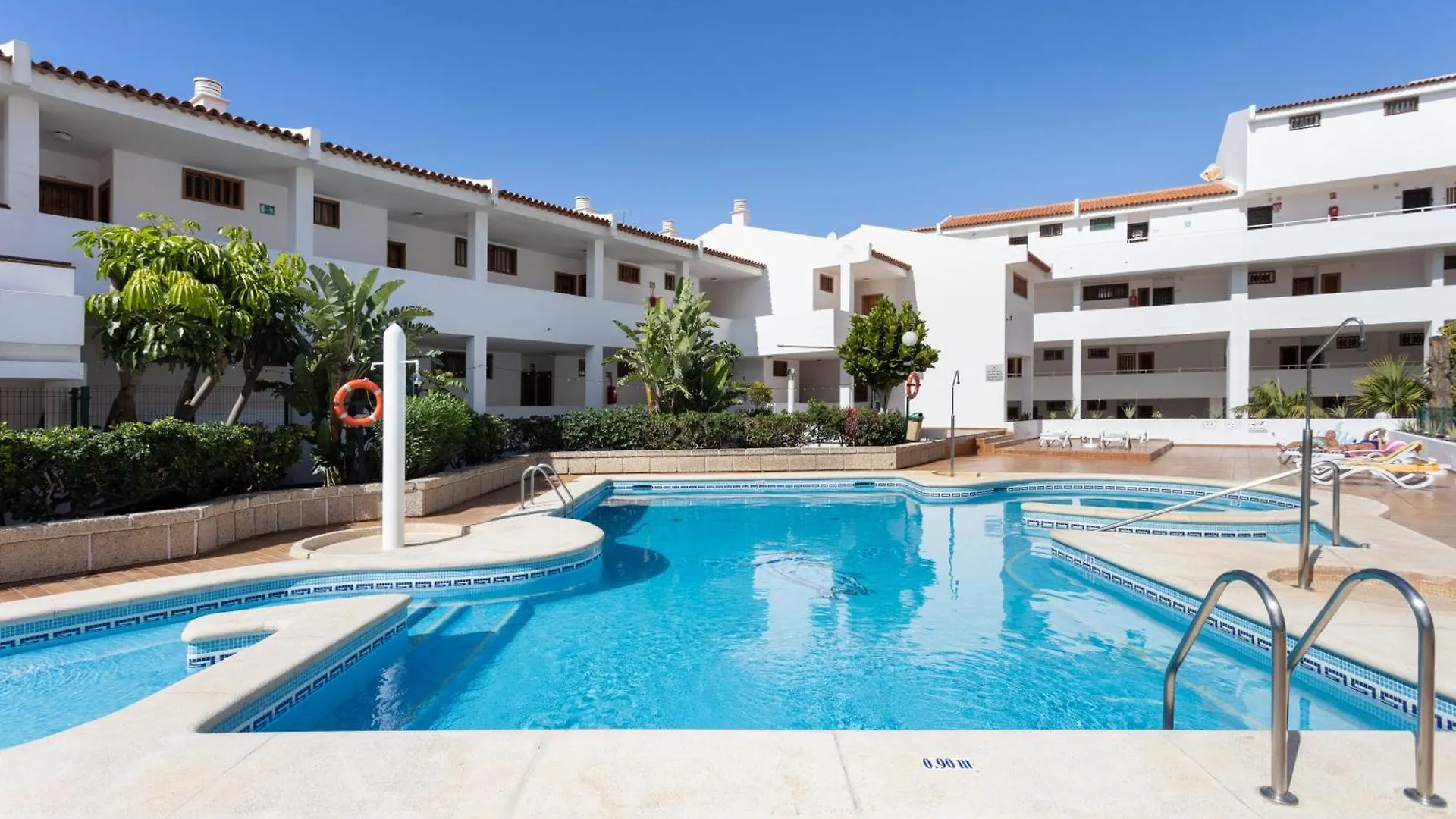 Bright & Elegant Duplex With Terrace And Pool, Just Steps From Puerto Colon Apartment Costa Adeje  Spain
